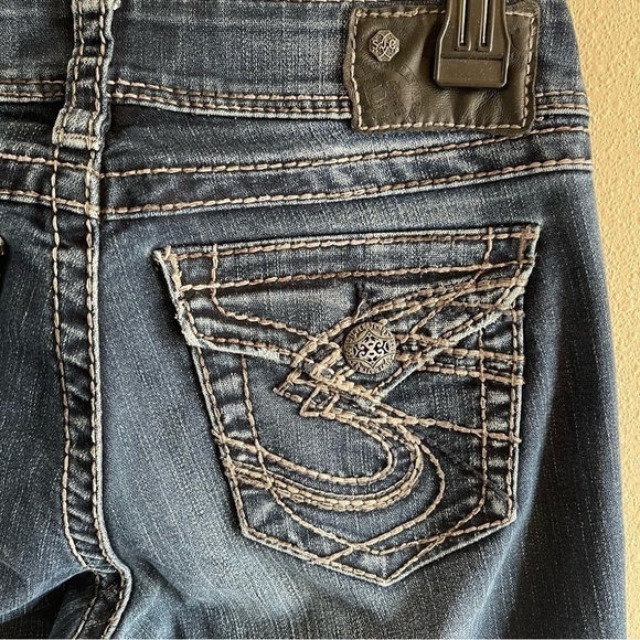 Silver Jeans Suki Surplus jeans size w26/L30 blue GUC - Picture 8 of 15